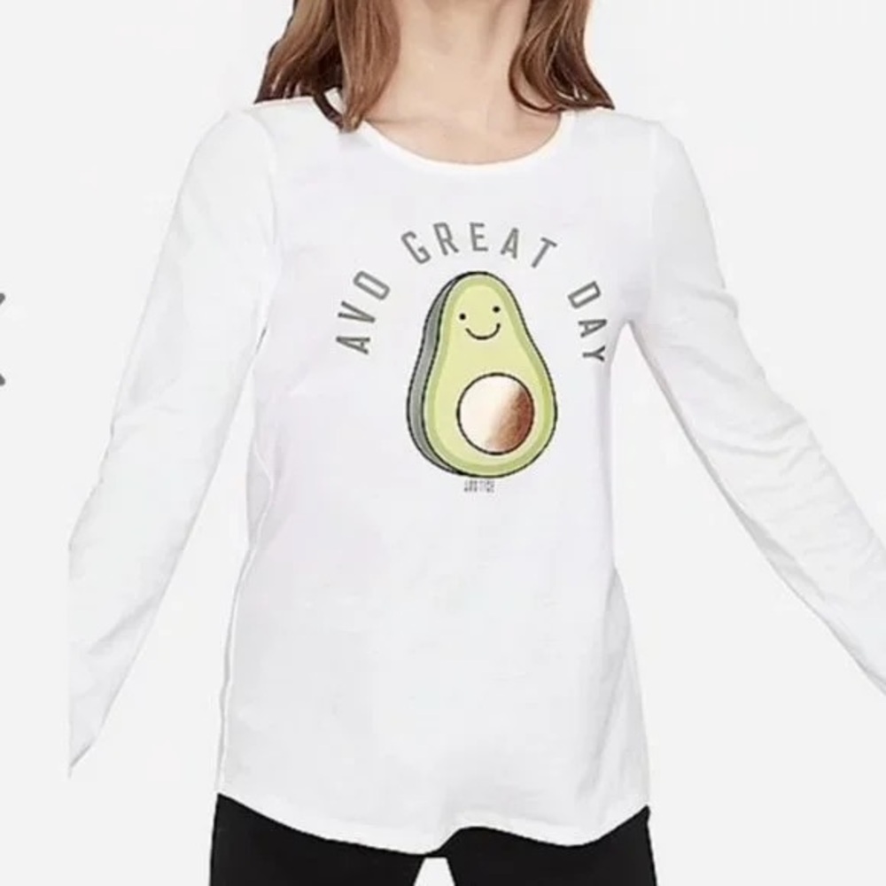 Justice Girls Avocado Long Sleeve Shirt